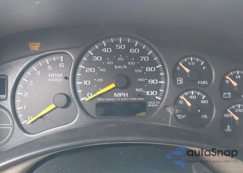 2001 Chevrolet Tahoe Lt z USA, uszkodzony, nr VIN 1GNEK13T01R156832